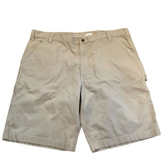 Carhartt Rugged Flex Relaxed Fit Canvas Utility Work Short BS3652-M Men’s Sz 42 - Picture 2 of 12